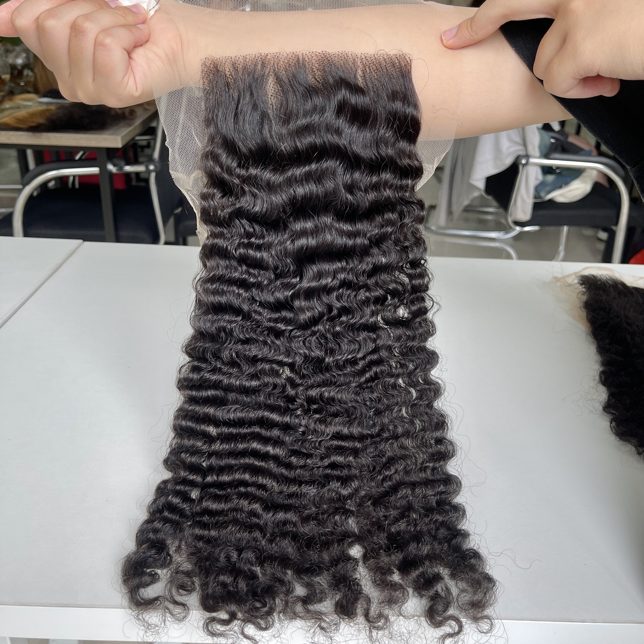 Vietnamses Weft Wavy Frontal Colors Natural Black