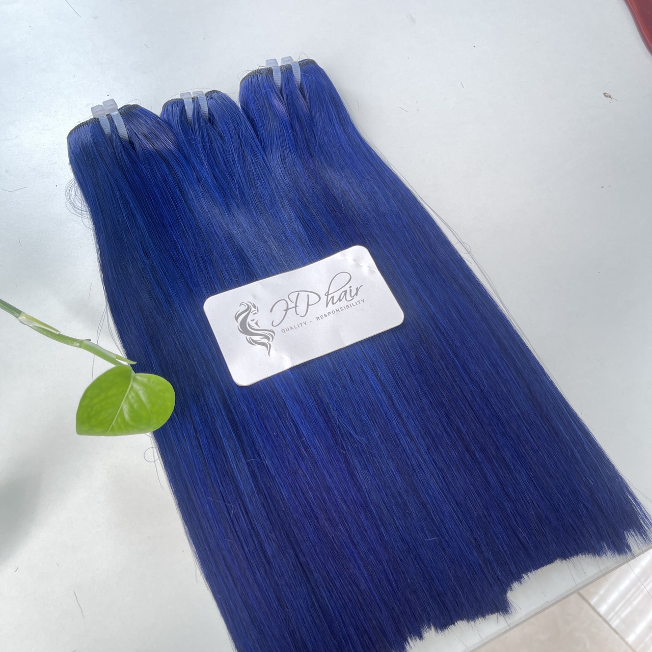 Vietnamses amazing frontal hairs colors blu